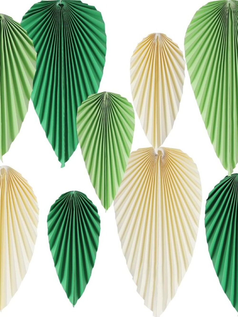 Paper Leaves Decorations for Wall Paper Fans Classroom Decoration Leaves Backdro